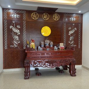 Vách Thờ CNC Mã 05