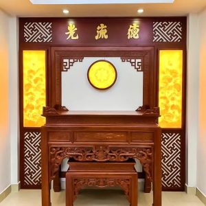 Vách Thờ CNC Mã 04