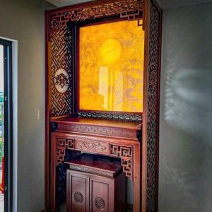 Vách Thờ CNC Mã 07