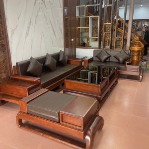 Bộ Sofa phòng khách đùi gà hàng Kỹ Vip K4V2